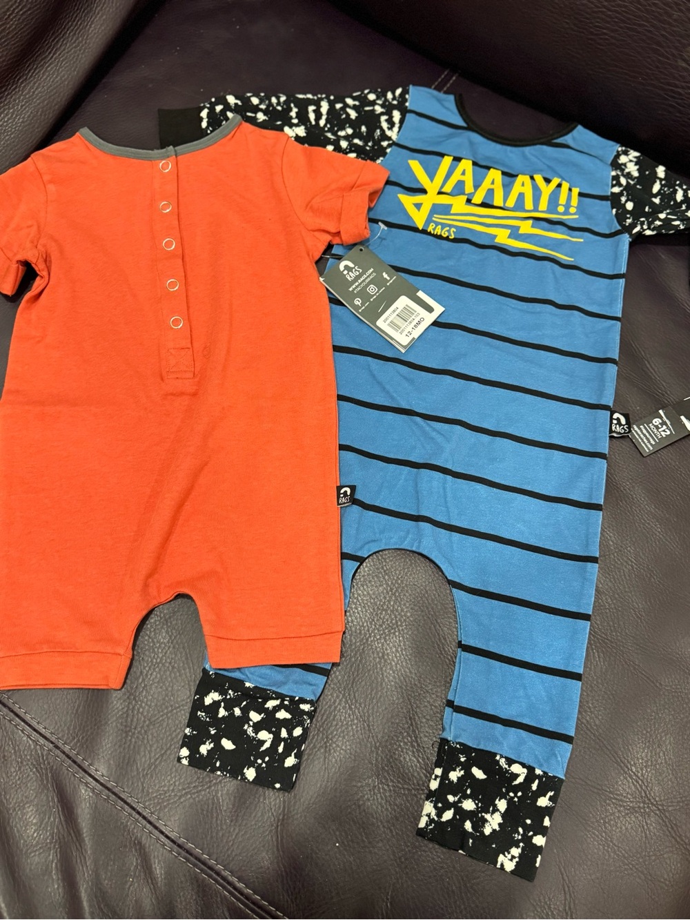 Rags to Raches 2pk size 6-12m